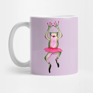 Ballet dancer frog Mug